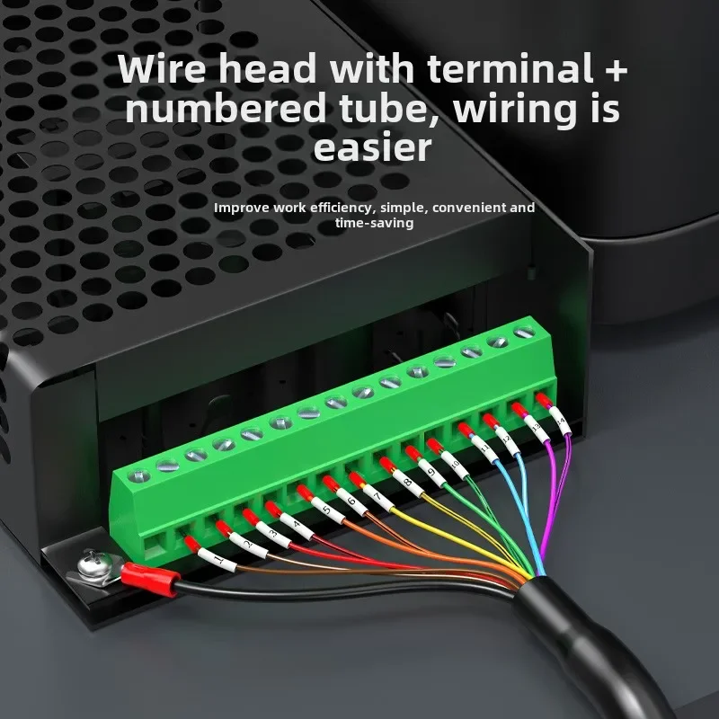 SCSI Servo Connection Cable Industrial CN20/26/36/50 Single Connector Pressure Terminal IO Signal Connection Control Line PLC