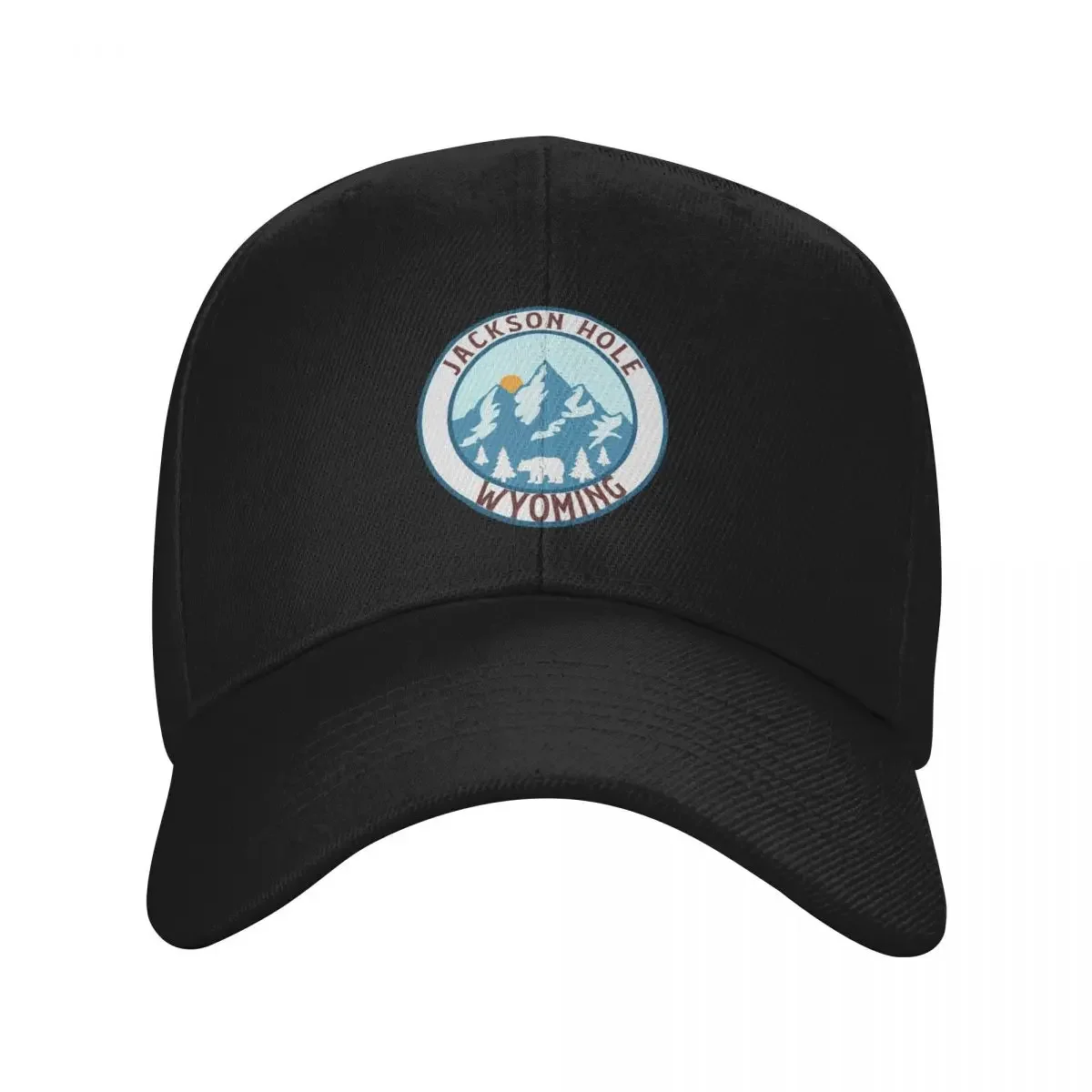 

Jackson hole wyoming Baseball Cap fashionable fun hats fishing hat Elegant Women's Hats Men's