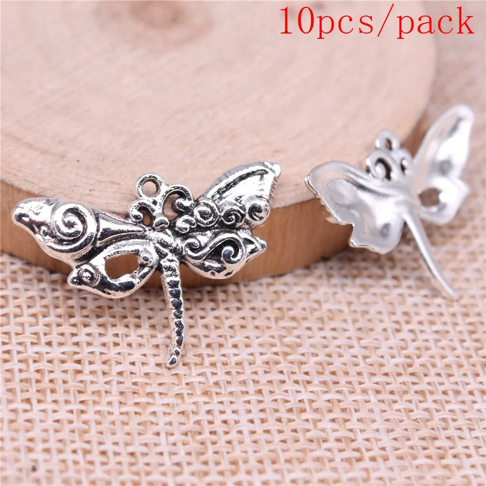 Dragonfly Charms For Jewelry Making DIY Pendants For Gift Bulk