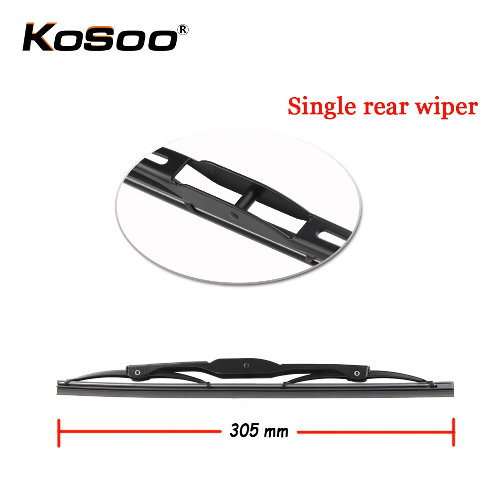 KOSOO Auto Rear Car Wiper Blade For Chevrolet Equinox,305mm 2010 Onwards Rear Window Windshield Wiper Blades Arm,Car Accessories