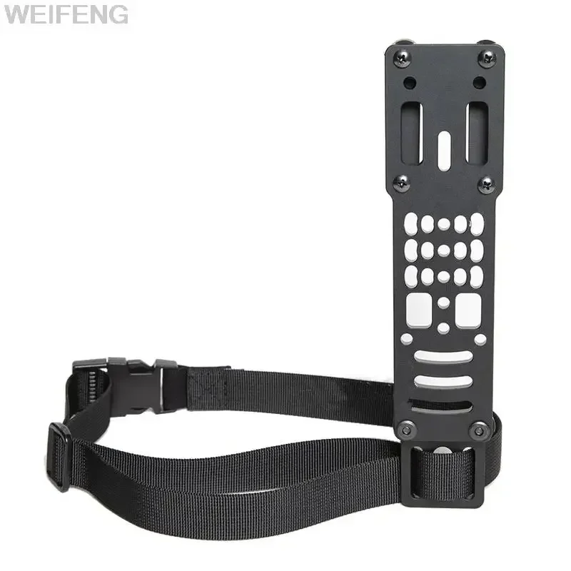 

Тактический металлический модульный адаптер для кобуры для платформы QLS, ремешок на ногу, регулируемый быстроразъемный адаптер с 3 отверстиями