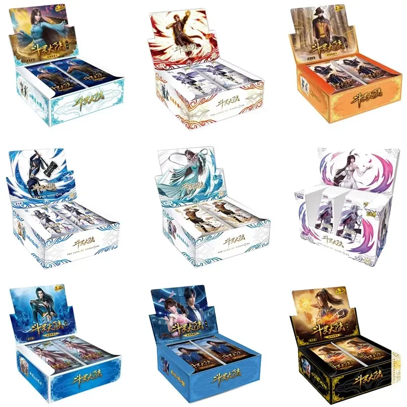 

Douluo Continent Card Box Complete Series Anime Characters Rare Out-of-print UR Two-dimensional Collection Card Children's Toys
