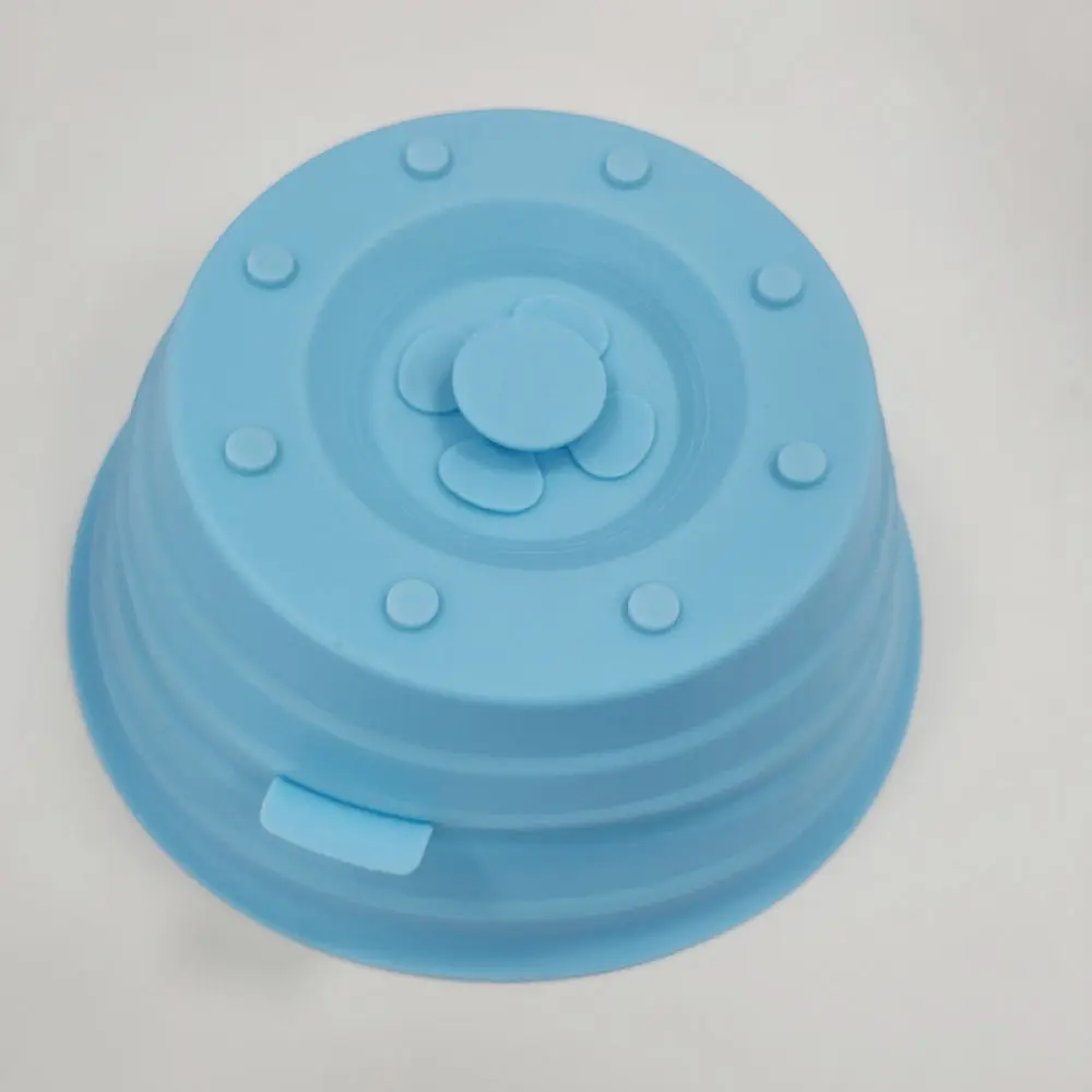 Foldable Microwave Splatter Cover Magnetic Silicone Food Lid Anti Splash Guard Kitchen Dish Protector Heat Shield