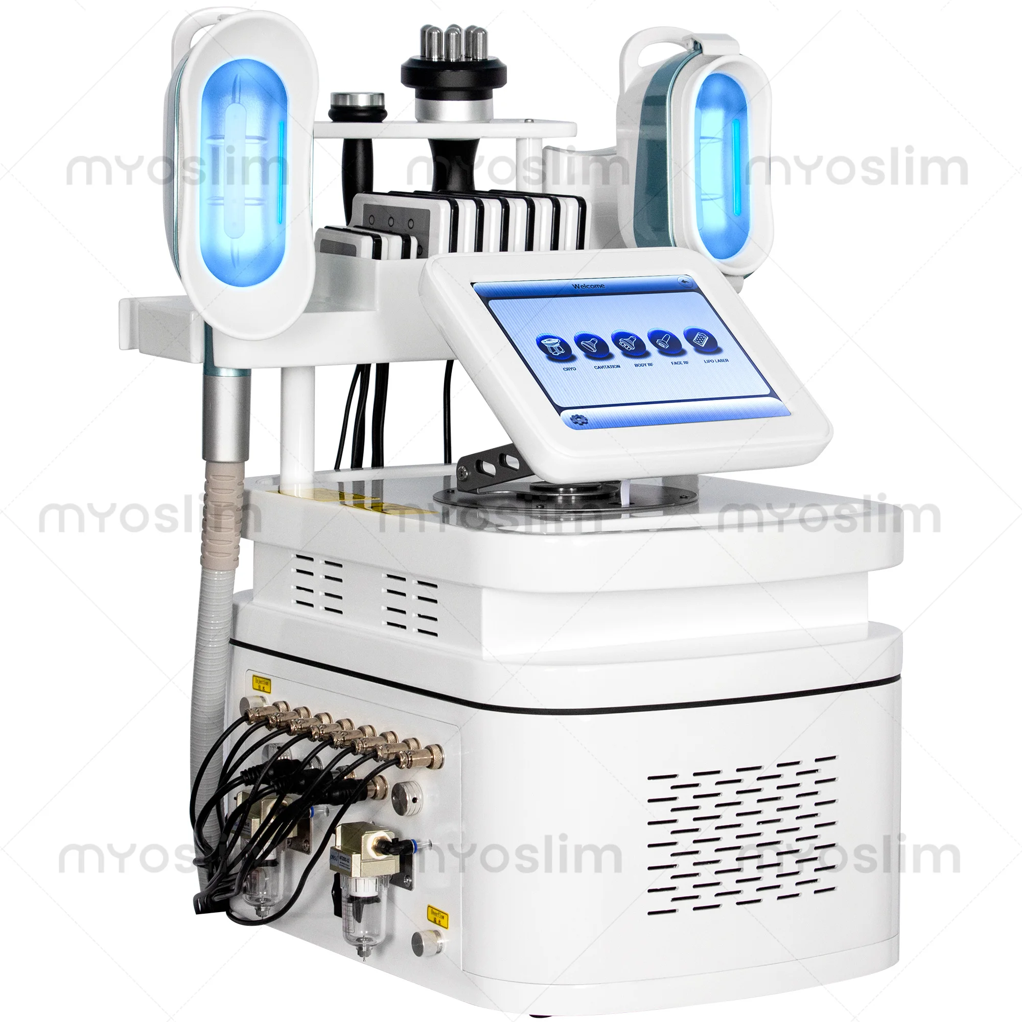 EMS Body Sculpt 360 Surround Cooling Machine Cavitation Lipo Laser Fat Loss Body Reshaping Salon Beauty Equipment - view 3