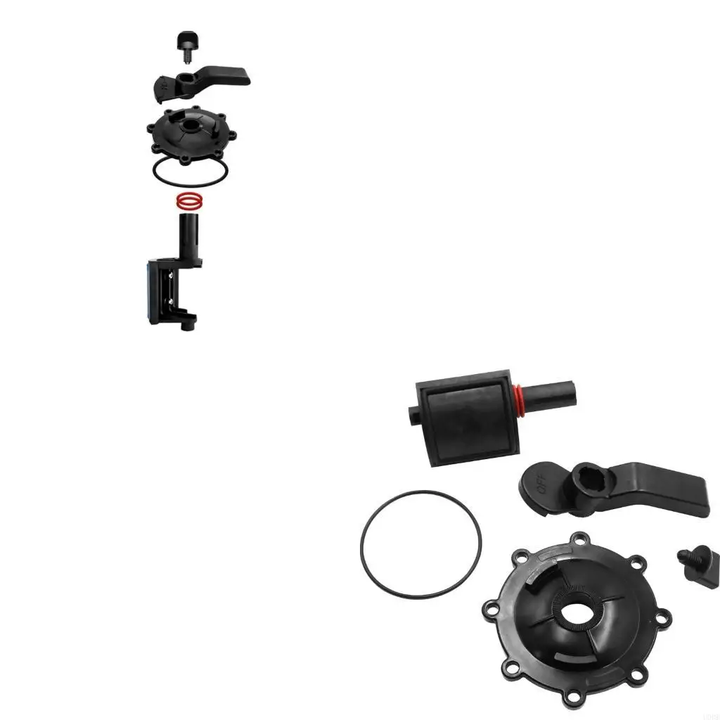 Comprehensive Pool Valves Replacement Set Includes Handle Knob and Valves