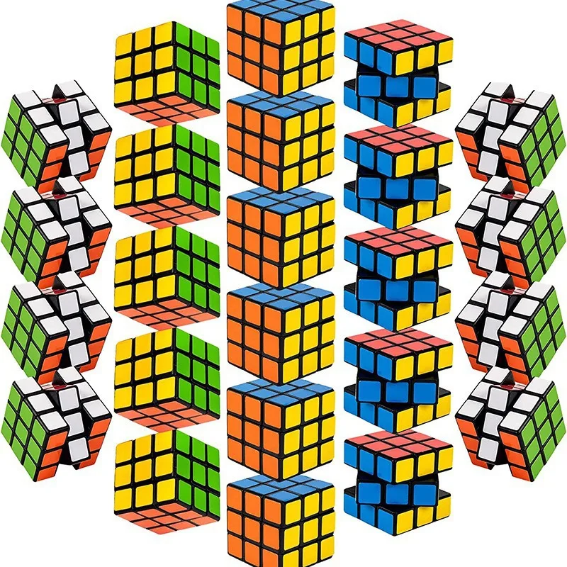 

6 Mini Puzzle Cube Puzzle Party Gift, Ideal Combination of Creativity and Relaxation, Ideal Choice for Ages 3 and Above