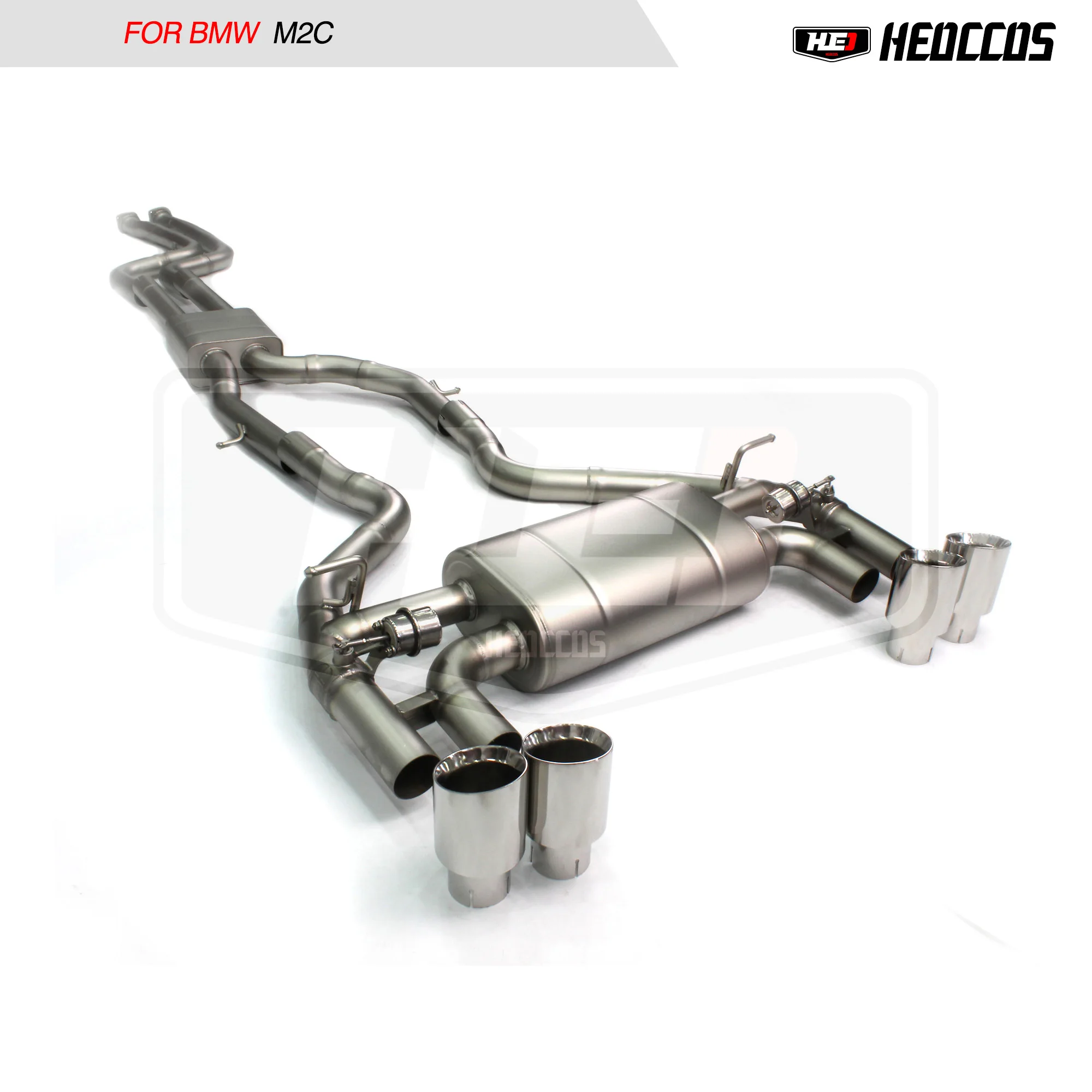 HEO performance modification For BMW M2C Exhaust Catback Stainless steel Exhaust system silencer