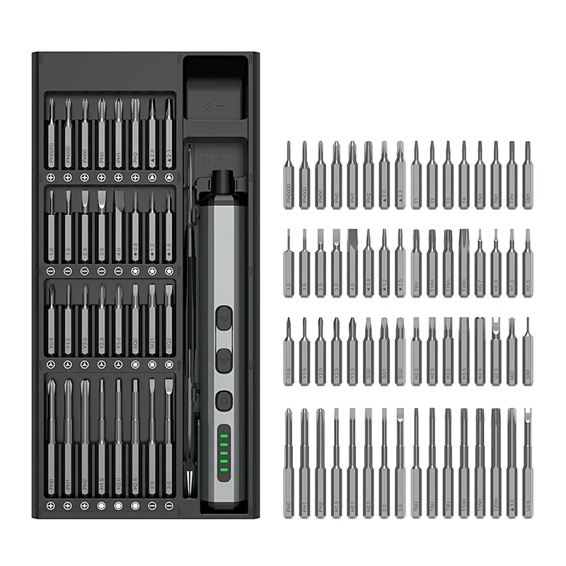 005 68-in-1 multi-type electric screwdriver bit set  for Professional Screwdriver Bits Set Magnetic Electronics Repair Tool