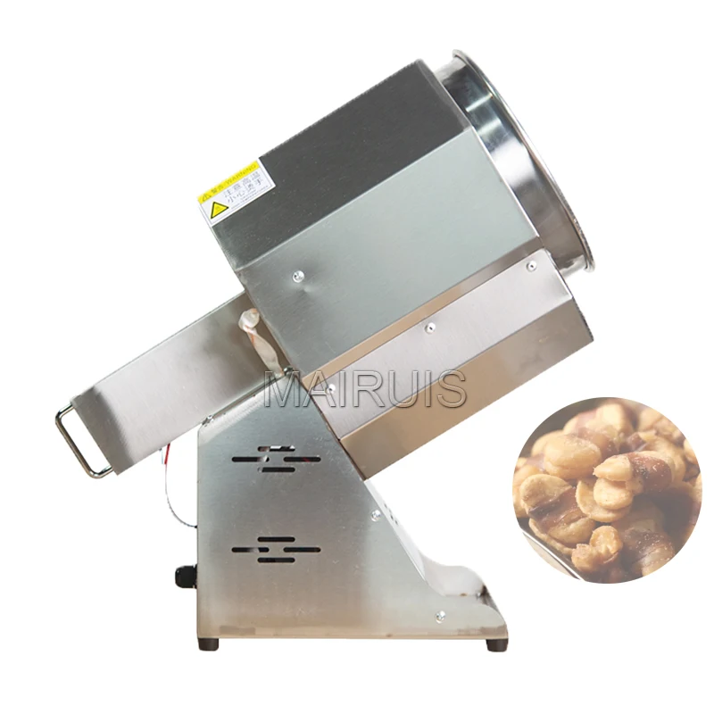 Industrial  Electric Drum Rotary Chestnut Cocoa Almond Roaster Nuts Toasting Peanut Roaster Roasting Machine