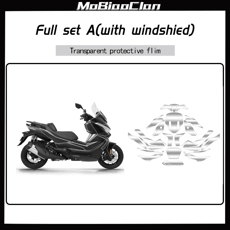 For VOGE SR4 MAX 2022 2023 2024 Motorcycle Invisible Coat Film Scratch Resistant And Waterproof Modification Film Accessories