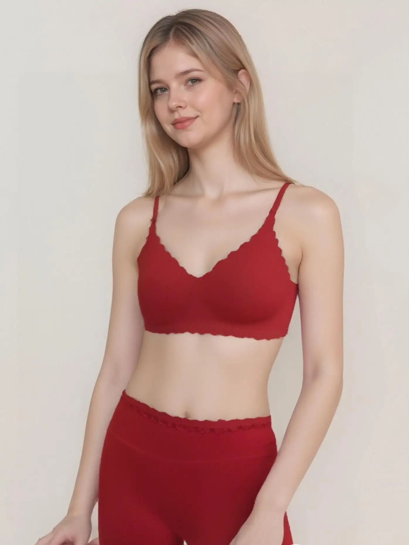 3 قطع المرأة مثير عارية الذراعين رفع البرازيلي U شكل الأشرطة قابل للتعديل سلس النايلون الملابس الداخلية عالية دعم غسل اليد