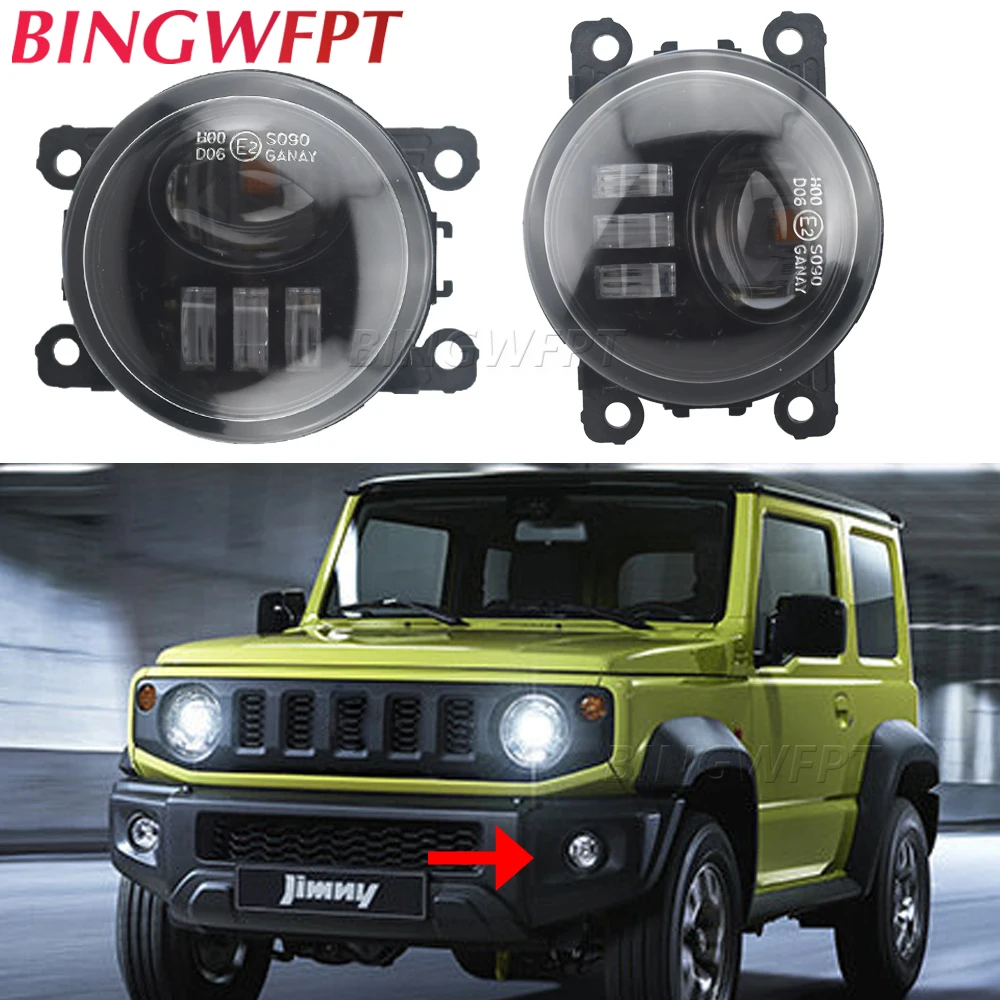 LED Fog Lights For Suzuki Grand Vitara Alto Swift Ignis Jimny SX4 Splash Hatchback XL-7 1998-2015 Fog Lamp Fog Light Headlight