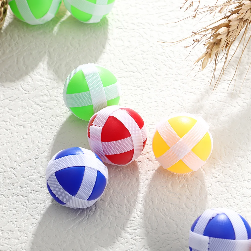 20 Pcs Sticky Ball Wear-resistant Kids Toy Portable Balls Interesting Children Household Toys Accessory