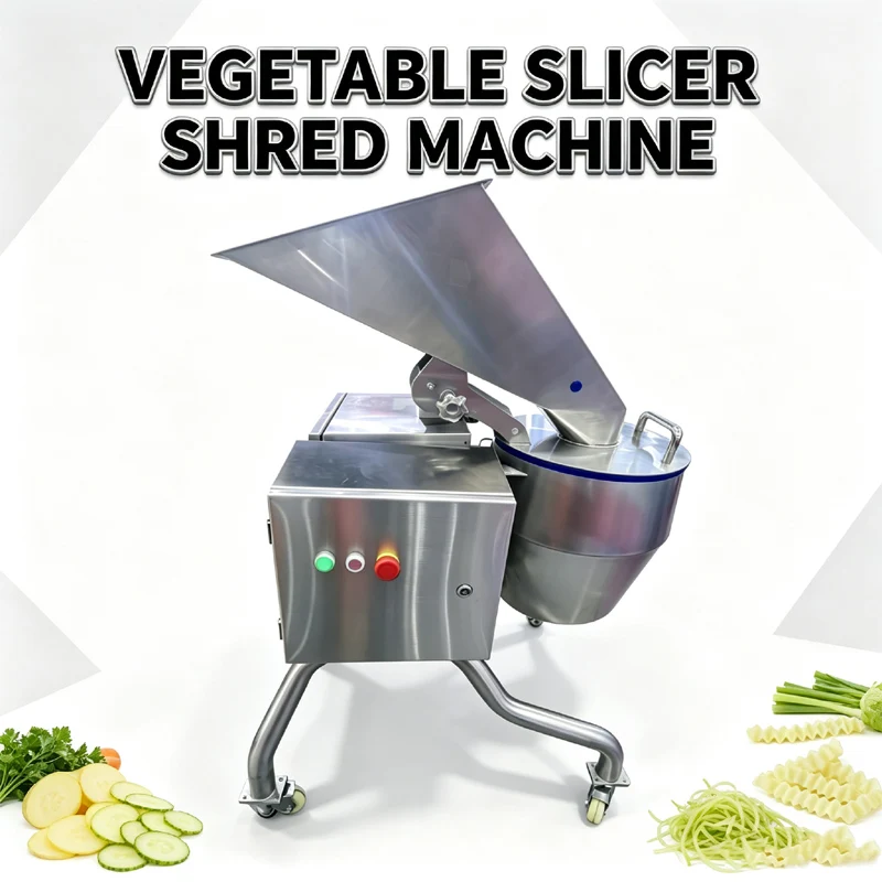 Stainless Steel Commercial Vegetable Cutter Machine Centrifugal High Production Slicer For Strawberry Cranberry Fruit