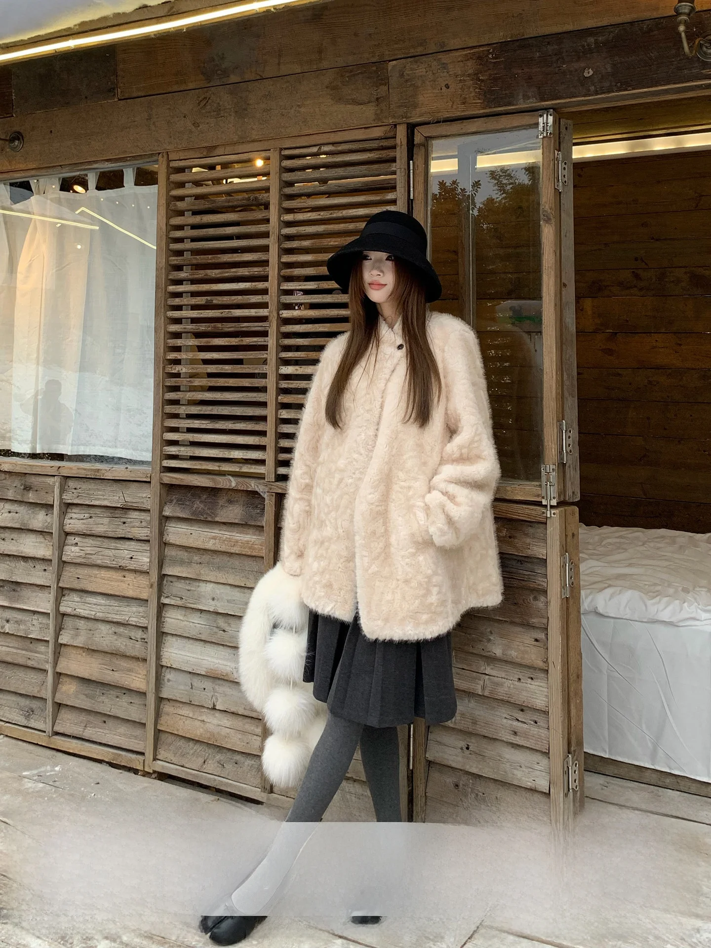 

Оранжевое дерево, где это. Высококачественная шуба. Женская зимняя теплая утягивающая кожаная шуба с мехом для девочек. Винтажное пальто.