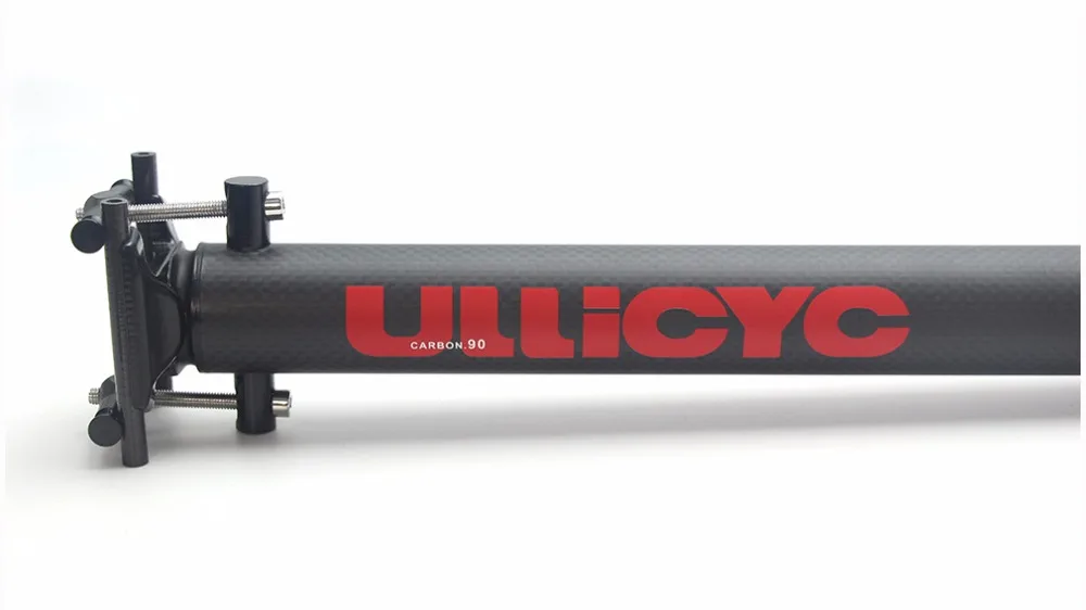 Ullicyc 3K Full Carbon Fiber Seat Post Colorful Sticker Bicycle Full Carbon Seatpost  27.2/30.8/31.6/33.9/34.9mm 190g SZG40