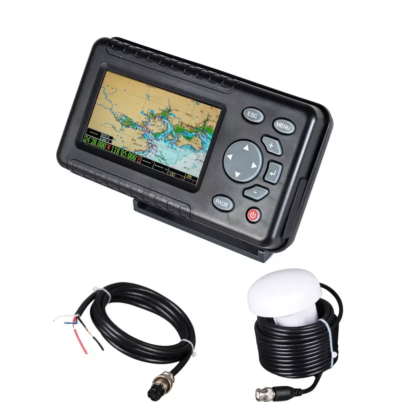 เครื่องนำทาง GPS ทางทะเล YSP-430 ขนาด 4.3 นิ้ว เครื่องพล็อตแผนที่ GPS ทางทะเล