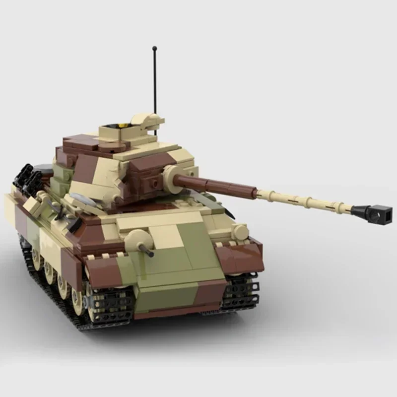 Serie militare Moc Mattoni da costruzione WW2 Panther G Modello di carro armato tedesco Tecnologia Auto blindata modulare Blocchi Regali Giocattoli di montaggio