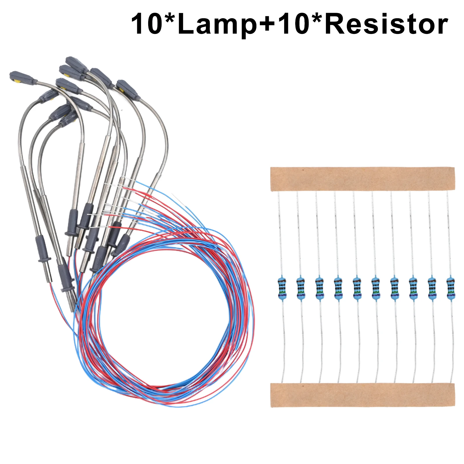 42mm Scale LED Street Lights for N Gauge and For TT Gauge Layouts Warm White Light Output Designed for 3V DC Power Applications