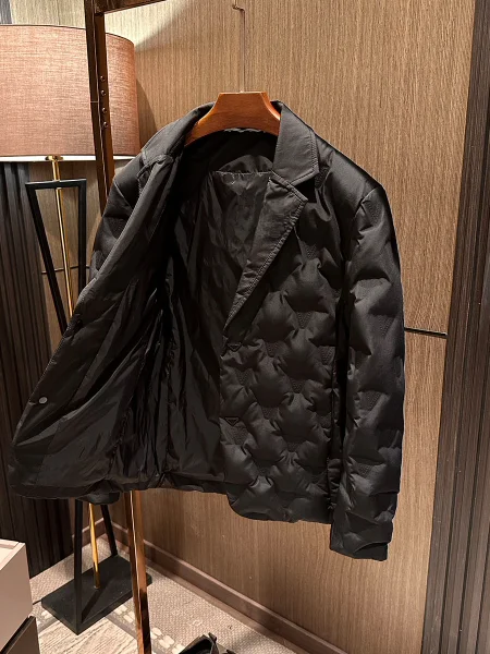 

Ele Lightweight Embroidered Five-In-One Pred Flower Men's High-End Stitched Suit Sle Ultra-Thin down Jaet