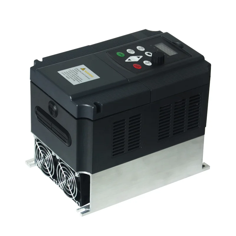 Imagem -06 - Inversor Vfd para Motor Compressor de ar Conversor de Freqüência ac Monofásico Entrada 220v para Trifásico Saída 380v Vfd kw 5.5 kw 11kw