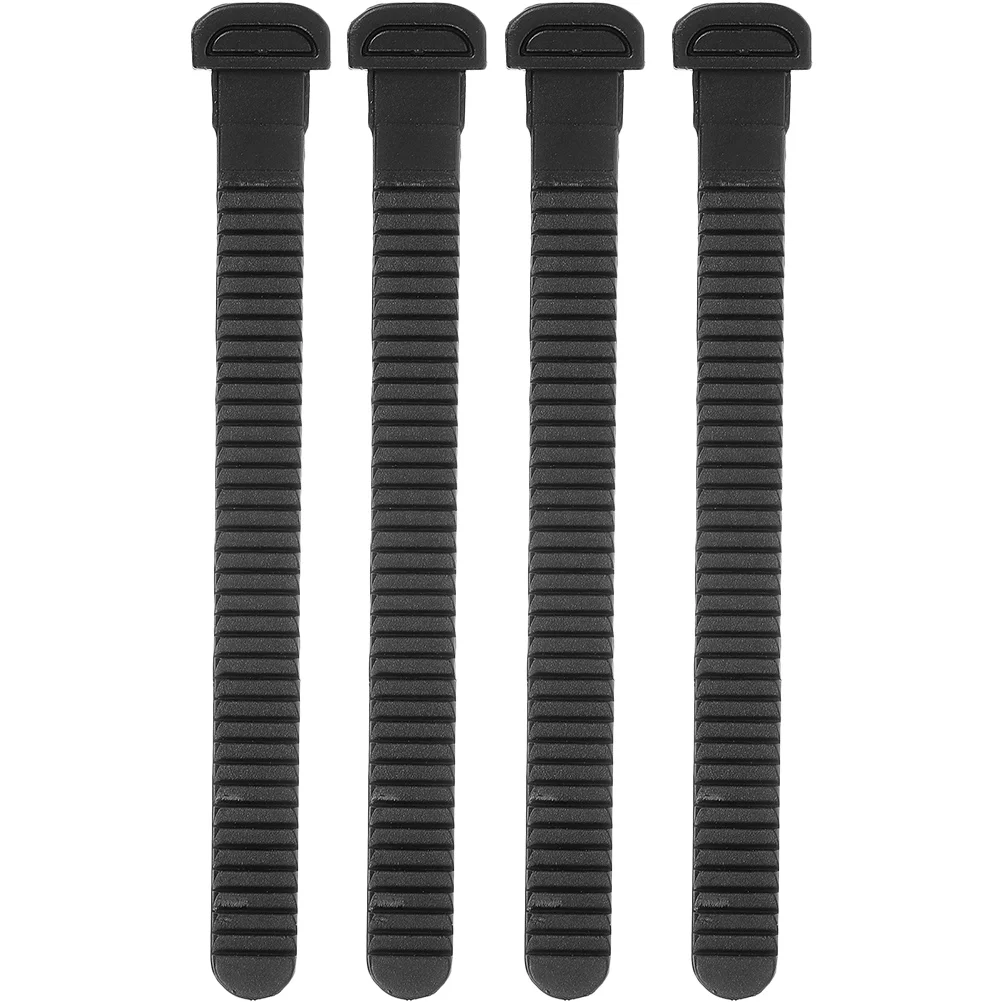 4 Pcs Speed ​​skating Straps Professional Buckle Shoe Accessories Roller Skates Buckles Plastic Pvc Shoes Fixing