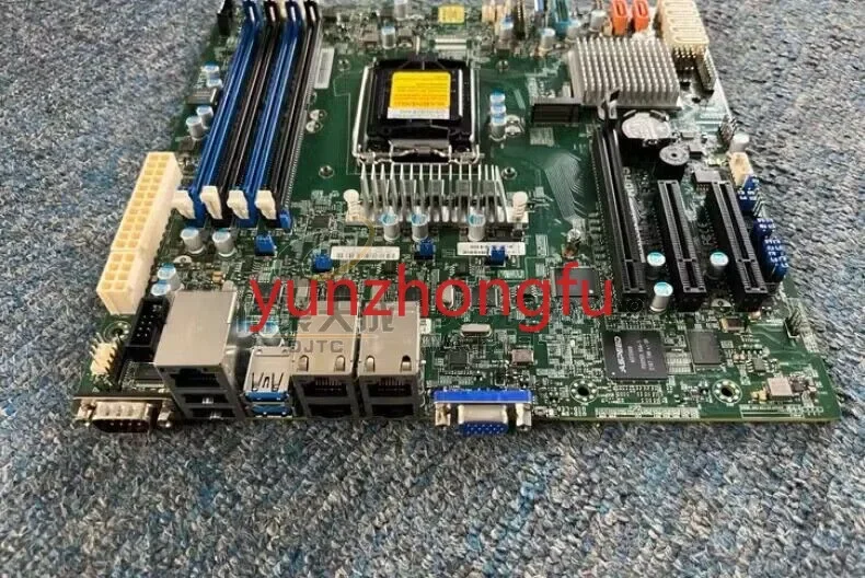 X11SSH-F Single-Channel Motherboard X11SSH-LN4F C236 Chip E3-v5/V6 M.2 Ddr4