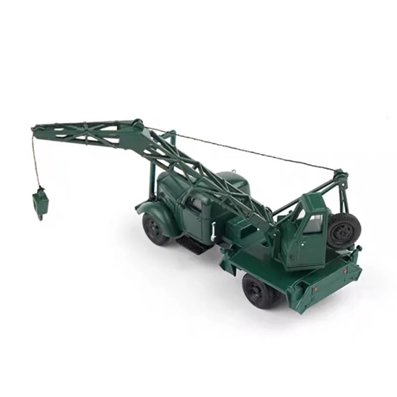 Diecast 1:64 Scale Liberation CA10 Wheeled Crane Alloy Automobile Truck Model Finished Product Simulation Toy Static Model