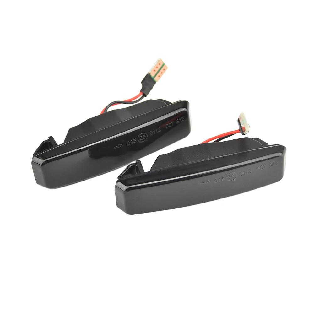 

Для BMW 5 серии E39 автомобильный динамический светодиодный указатель поворота боковые габаритные огни плавный последовательный мигающий свет