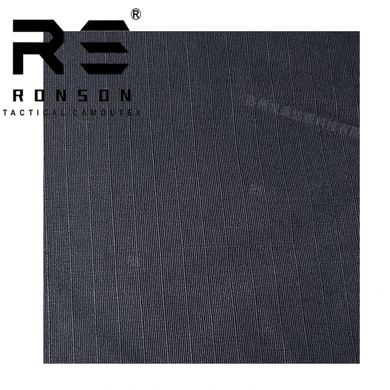 

NYCO 50/50 Rip-stop Fabric NYCO Plaid Solid Navy fabric 50% Nylon 50% Cotton tactical fabric use for uniform in stock