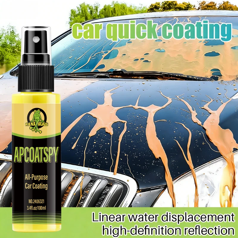 Ceramics for Cars Coating 9H Nano Liquid Glass Plated Nano Top Coat Agent Polymer Detail Protection Liquid Wax Car Care RG321
