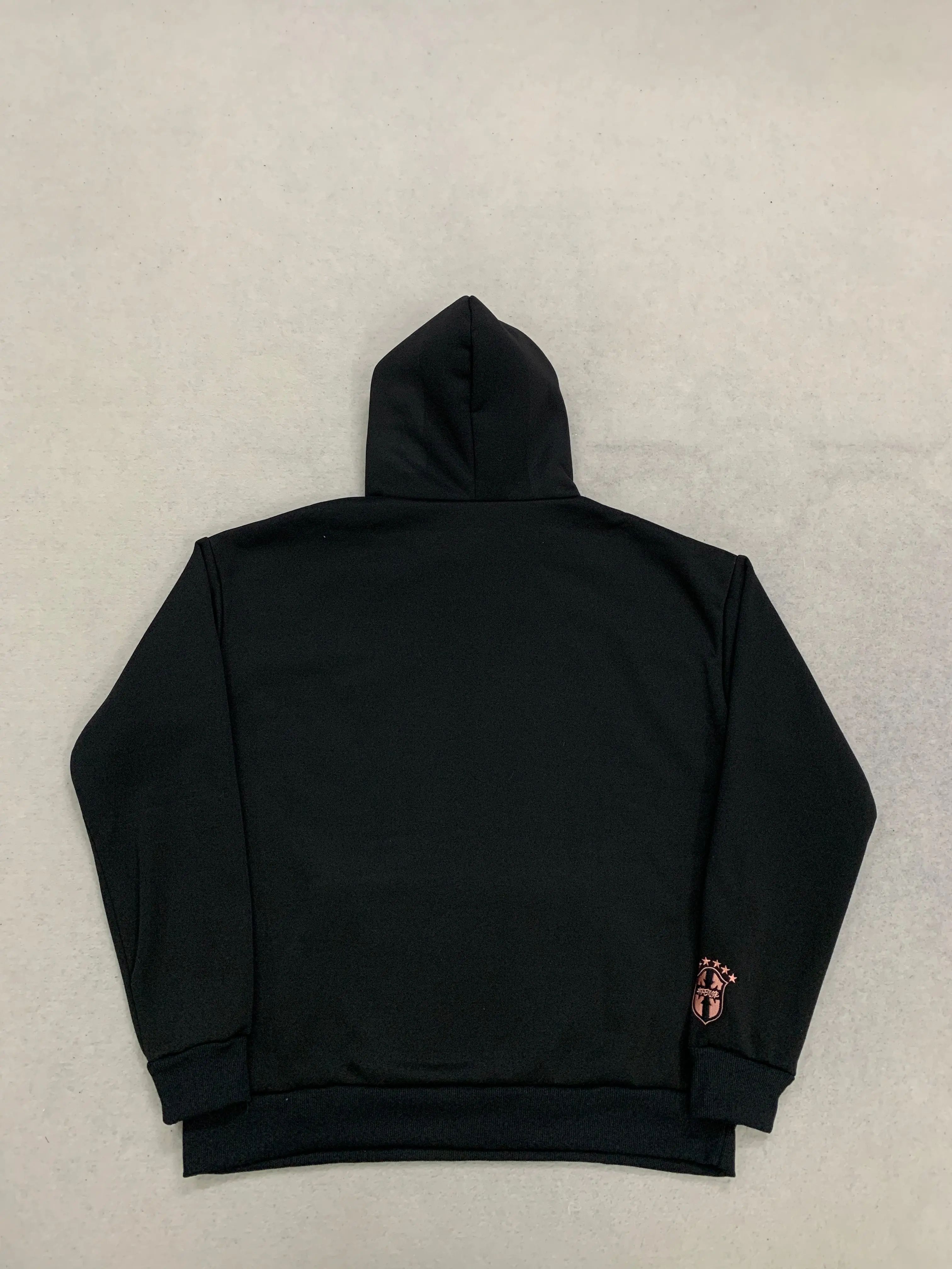Mode und Freizeit Neuer Sportlicher Kapuzenpullover mit Fußballmannschafts-Stickerei Design Persönlicher Street-Style Pullover Unisex. – Detail 7
