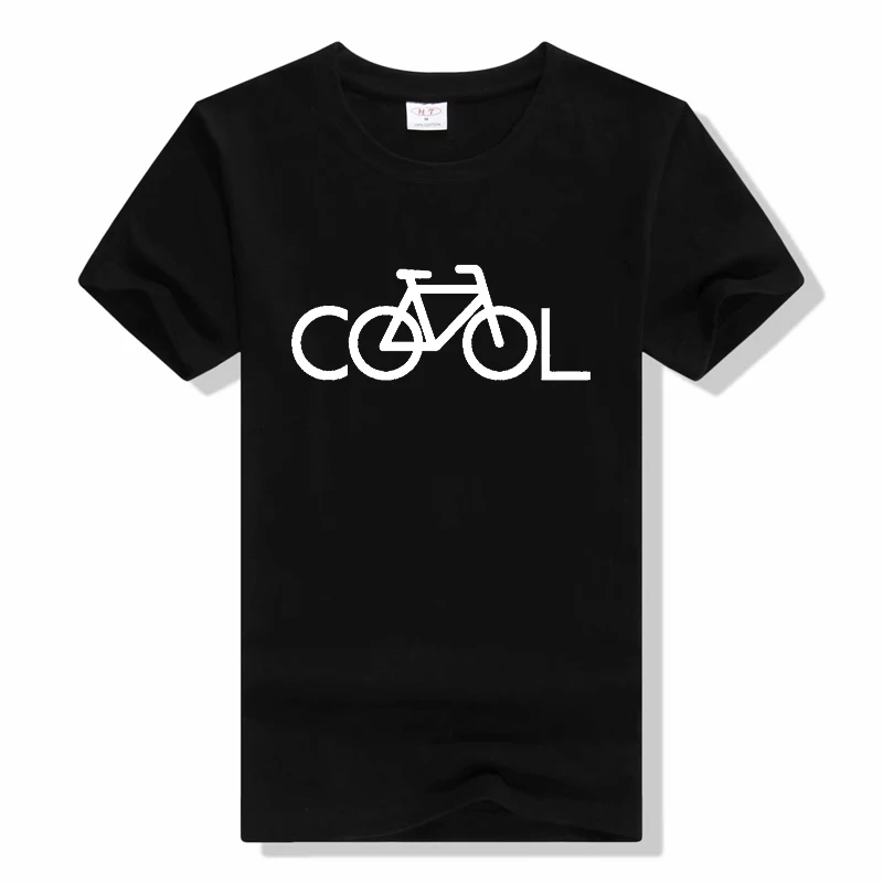 Bike Run and Beer Funny T-Shirts Bike It's Cool Print T-shirt Men Cotton Short Sleeve Men's T-shirs New Tshirt Tops