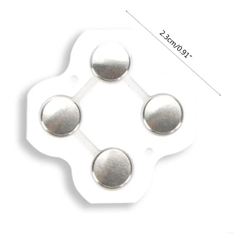 781E Проводящая пленка для Game Controller D Pad Metal Doomes Membrane Кнопки наклеек