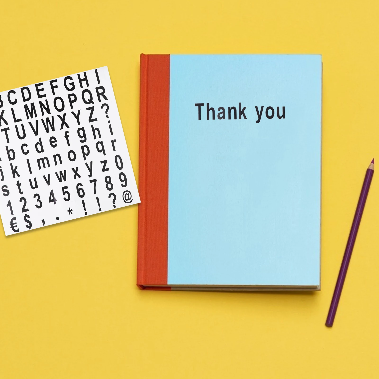 

1 Bag Number Alphabet Stickers Easy Peel DIY Puzzle Letters for Early Education Scrapbook Gift Wrapping Craft Self-Adhesive