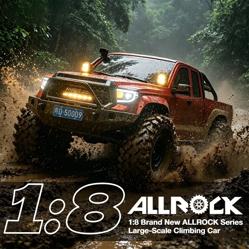 

MJX H8E Super Large Remote Control Climbing Car 1:8 Brushless High And Low Speed Differential Lock 4WD RC Off-Road Vehicle