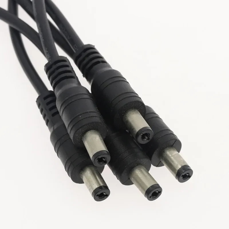 5/10 قطعة 5.5x2.1 التوصيل تيار مستمر ذكر أو أنثى سلك كابل موصل ل 3528 5050 LED قطاع الضوء #5