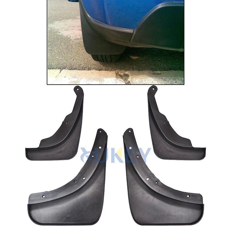 Set Molded Car Mud Flaps For Suzuki SX4 Hatch 2007 - 2013 Mudflaps Splash Guards Mud Flap Mudguards Fender Front Rear Styling