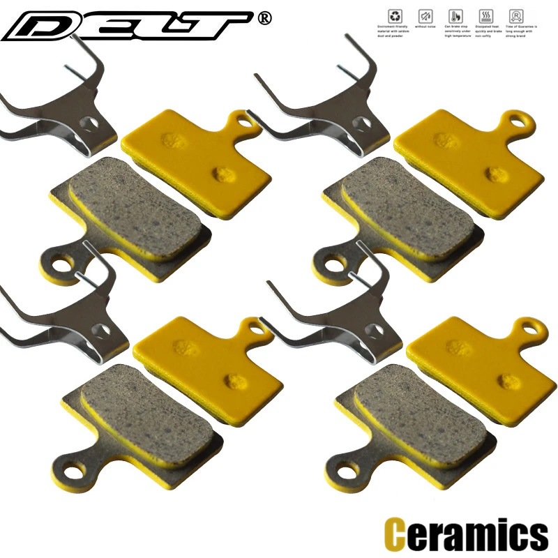 DELT 4 Pair Ceramics Bicycle Disc Brake Pads,For SHIMANO M9100,Ultegra,R8070,RS805,RS505,RS405,Hydraulic,GRX 11,K02S,Part