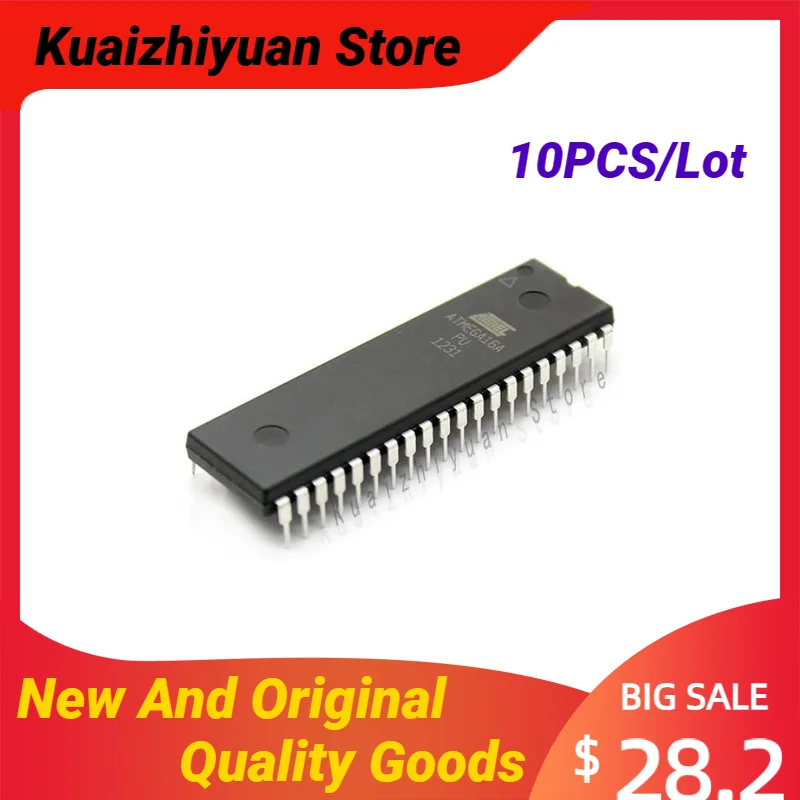 10PCS/Lot New And Original ATMEGA16A-PU ATMEGA16A PU DIP-40 Chipset Quality Goods