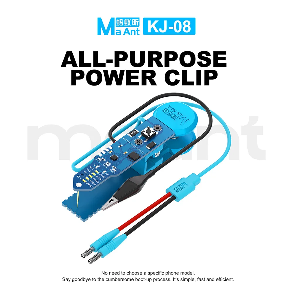 KJ-08 Universal Power Clip For Phone Repair Mainboard PCB Power on With One Click Without Connecting The Flex Cable Repair Tool