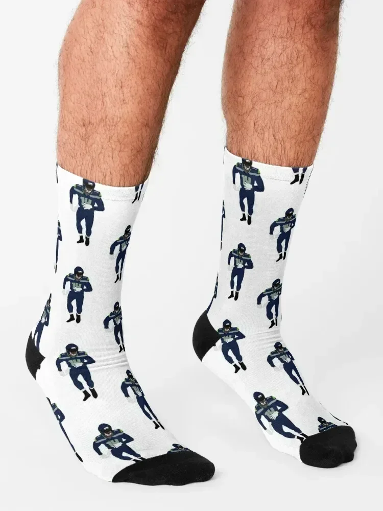 DK M Seahawk Socks Lots short Run Toe sports Socks For Women Men's