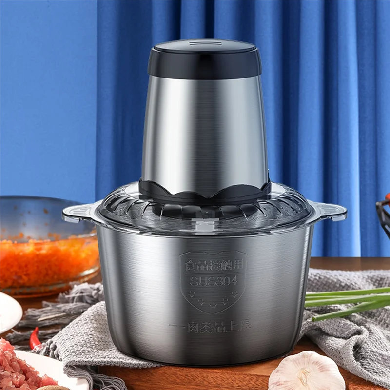 

ABVJ-2L электрическая мясорубка 110 В мясорубка блендер для кухни кухонный комбайн дробилка миксер