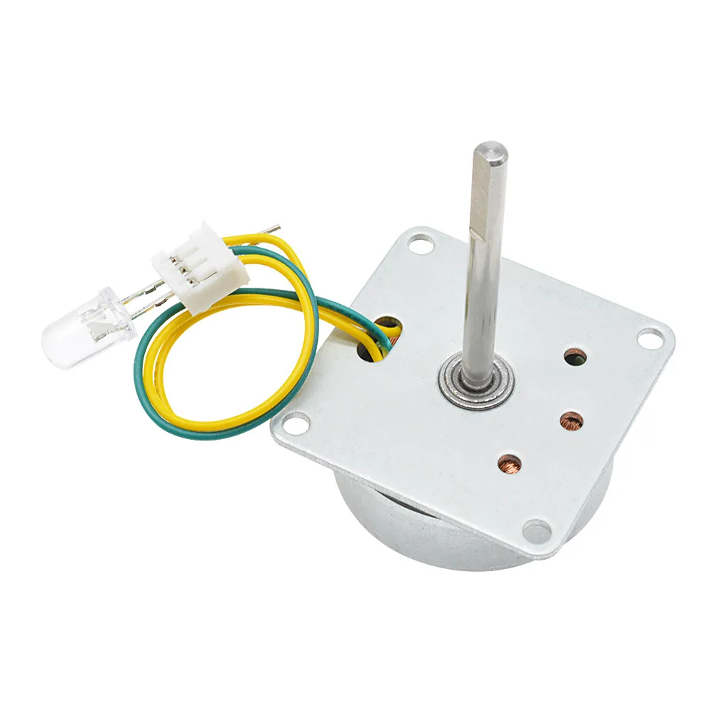 2pcs Micro Three-phase AC Generator 3V-24V Small Power Wind Turbine Hand Cranked Generator Small Silent Motor Motor