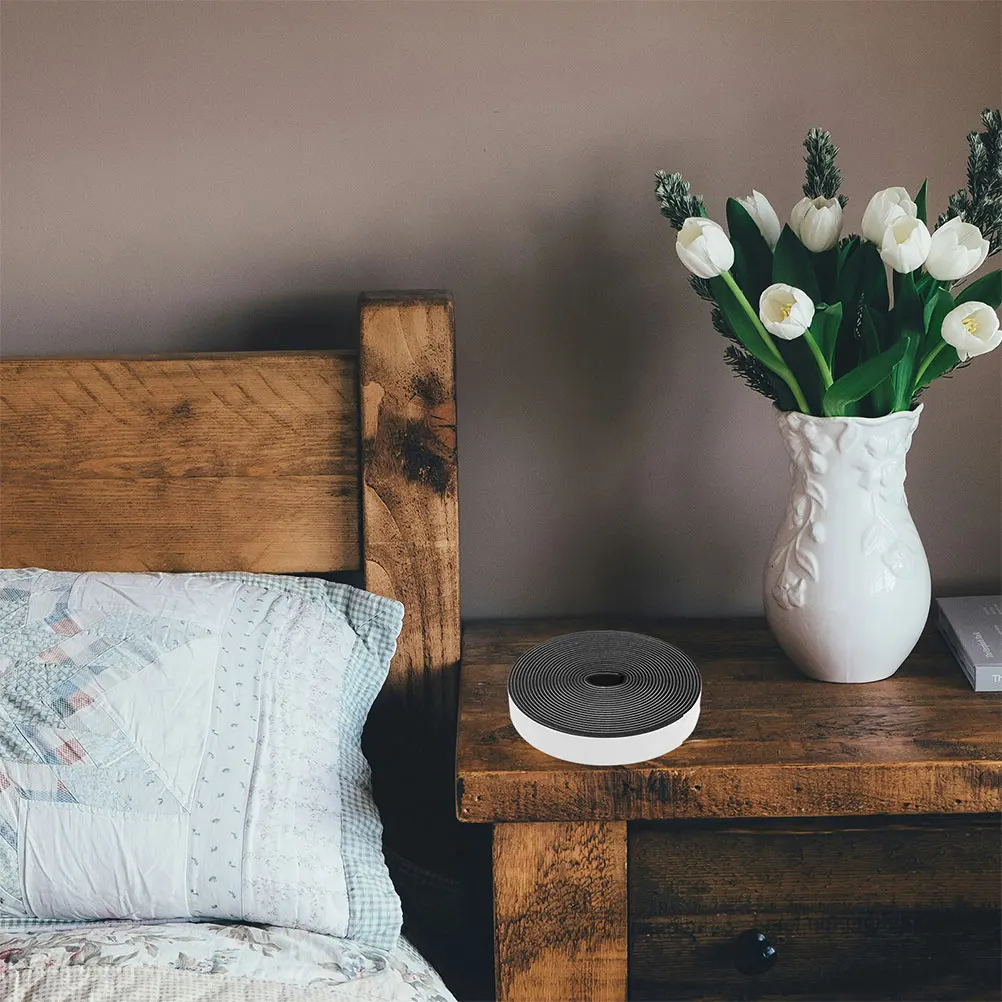 

1 Roll Headboard Stopper for Wall Anti-Vibration Strip Bed Frame Stabilizer Quiet Sleep Solution Bed Bumper Anti-Slip Pad