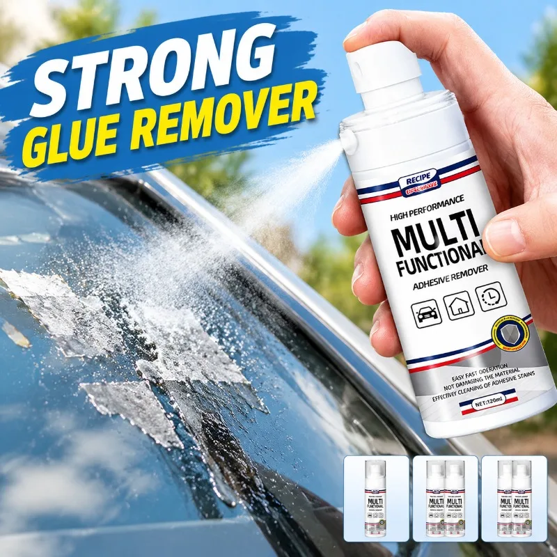 All Purpose Adhesive Remover Strong Sticker Residue Cleaner for Household Use Powerful Self-adhesive Trace Eliminator Deep Clean