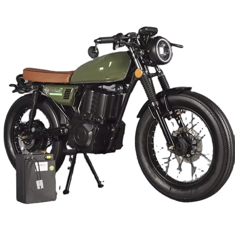 

CG 2000W Electric Motorcycle Speed 70km/h Mileage 100km