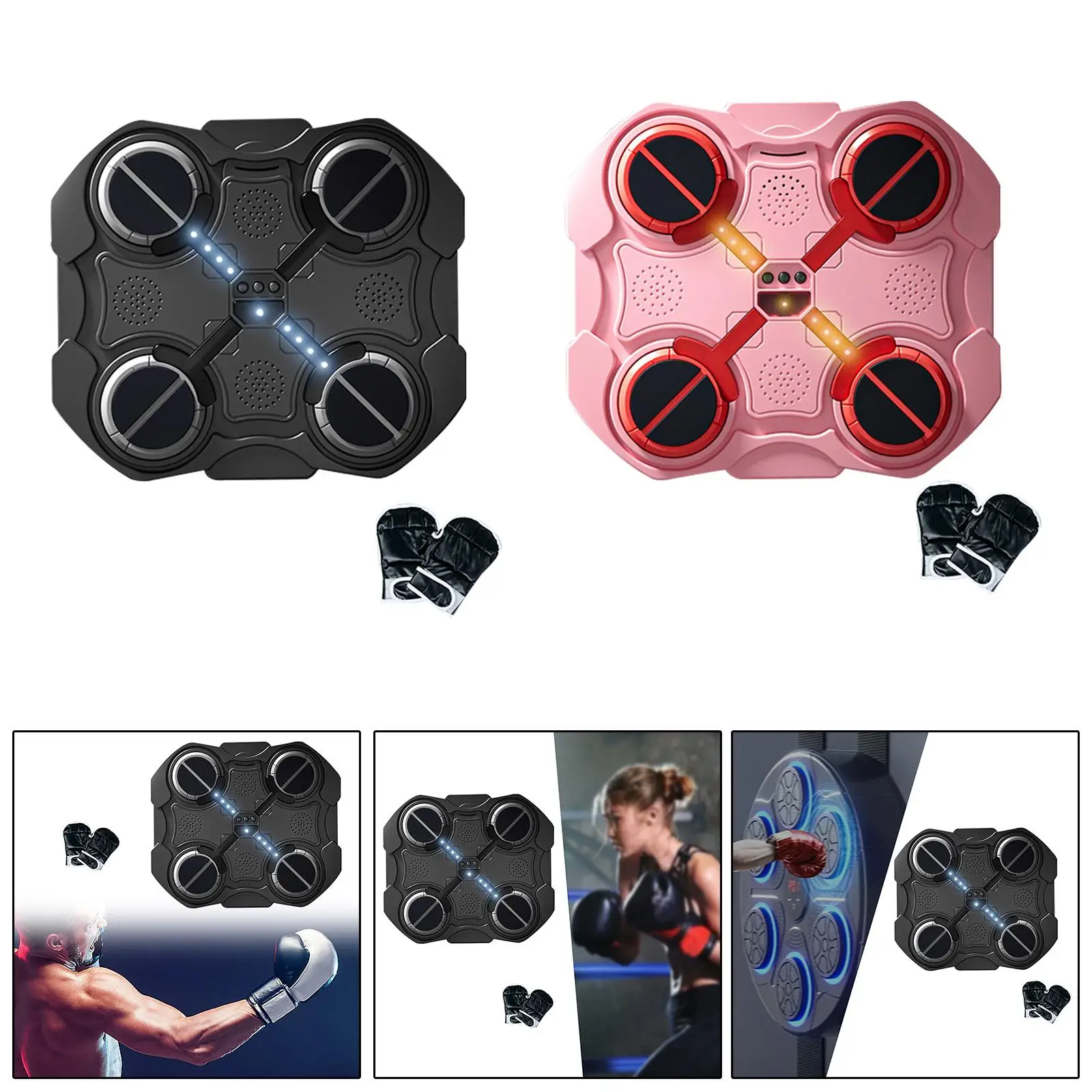 Music Boxing Machine Punching Machine for Exercise Kickboxing Taekwondo