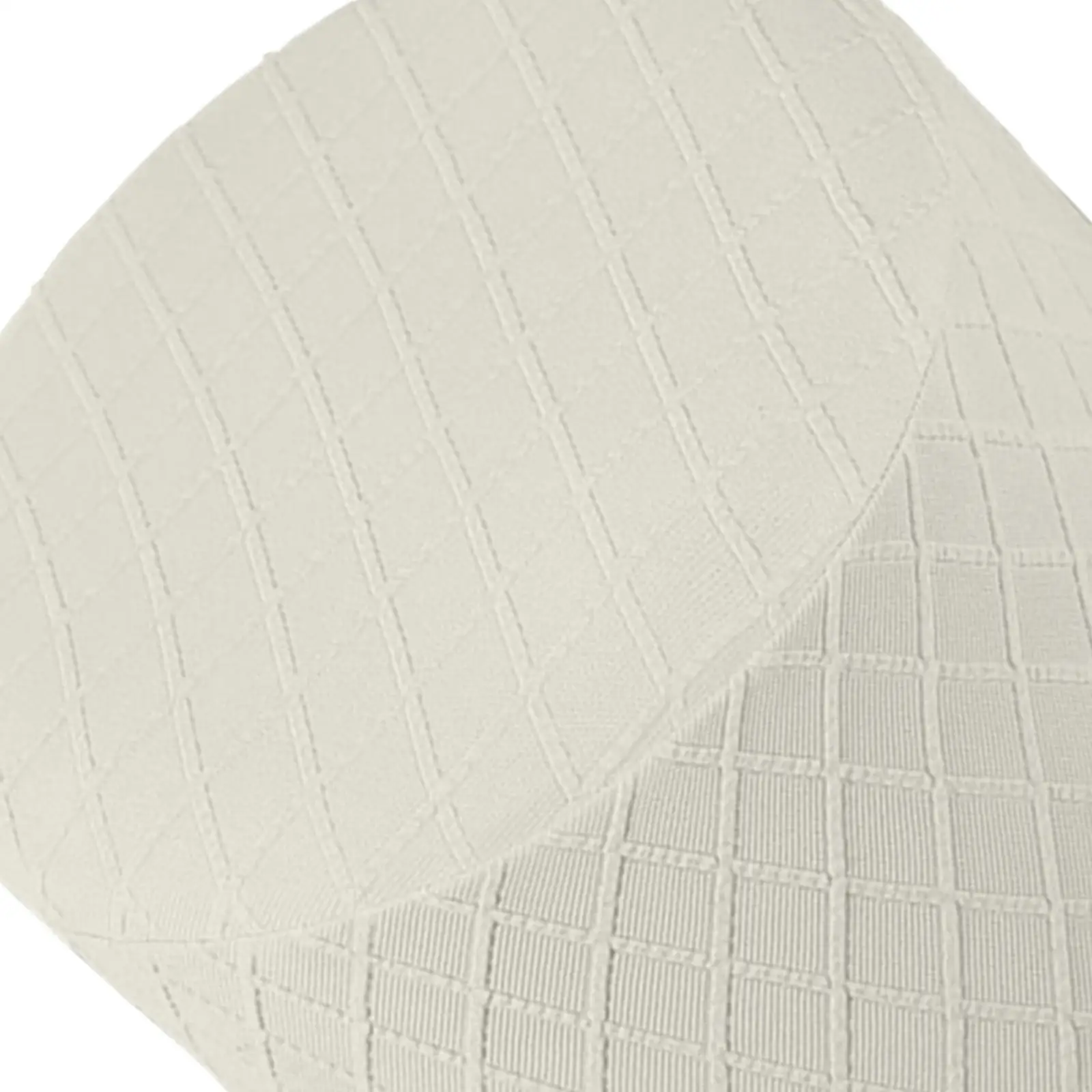 Elasticized Round Ottoman Covers for Footstools - Fits 8.66-12.99 Inch Diameter