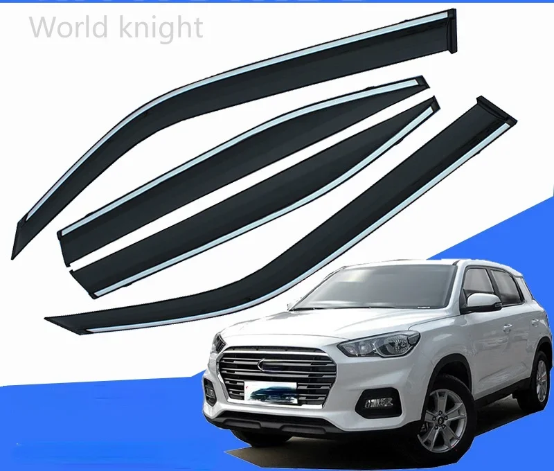 

For Hyundai IX35 2018 Window Visor Wind Rain Sun Smoke Guard Deflector Vent Shade Shelter Protector